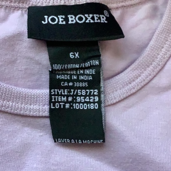 BNWT Joe Boxer PJ’s in a Pillow size 6x - Picture 5 of 8